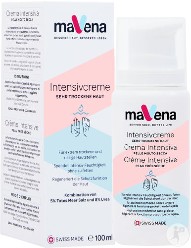 Mavena Intensivcreme Sehr Trockene Haut Pumpflasche 100ml