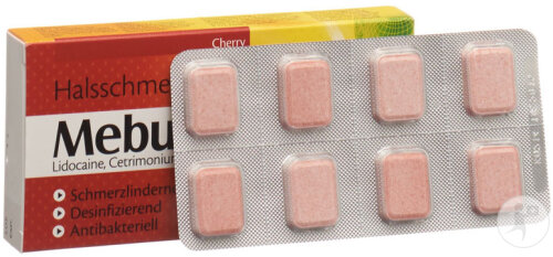Mebu-Kirsch Lutschtabletten 24 Stück