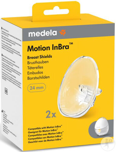 Medela Brusthauben Motion InBra M 24mm 2 Stück