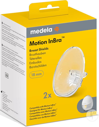 Medela Brusthauben Motion InBra XS 18mm 2 Stück