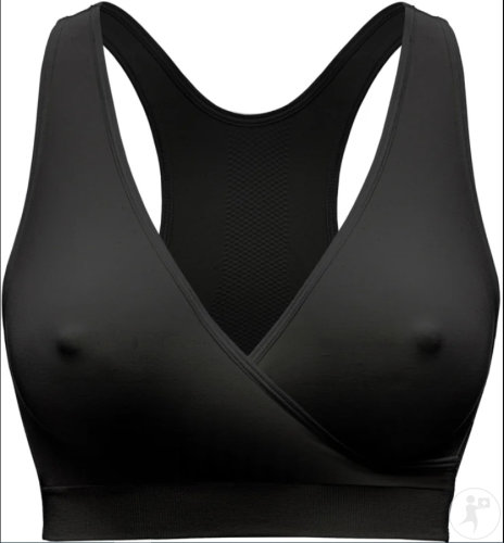 Medela Keep Cool Atmungsaktives Schlaf-Bustier Für Schwangerschaft Und Stillzeit Schwarz L 1 Stück