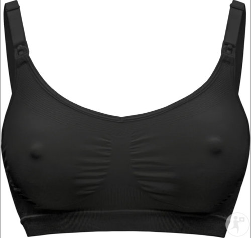 Medela Keep Cool Atmungsaktiver Schwangerschafts- Und Still-BH Schwarz XL 1 Stück