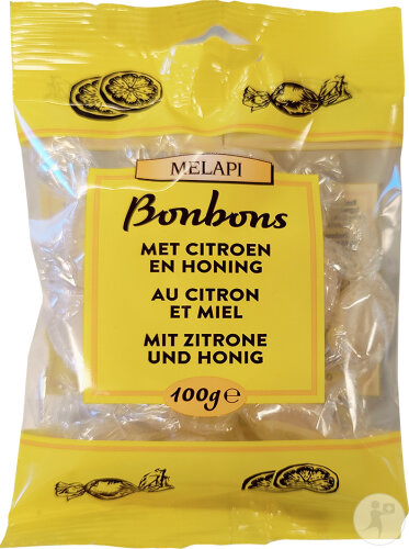 Melapi Bonbons Mit Zitrone Und Honig 100g