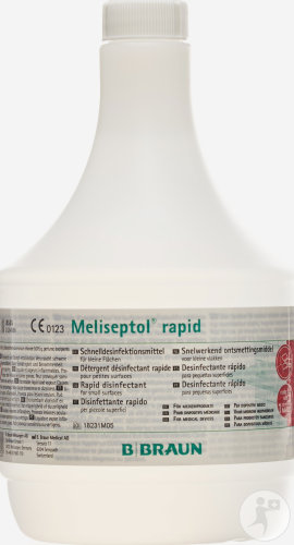 Meliseptol Rapid Alkoholische Schnelldesinfektion Flasche Ohne Sprühkopf 1000ml