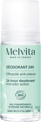 Melvita Deodorant Roll-On Wirksamkeit 24h 50ml