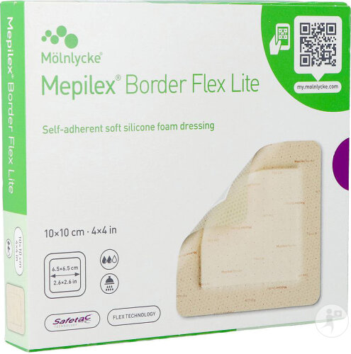 Mepilex Border Flex Lite 10cmx10cm 5 Stück