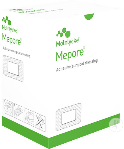Mepilex Mepore Wundschnellverband Steril Selbstklebend 9x30cm Stück 30 (671300)