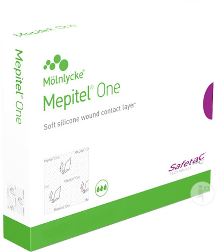 Mepitel Film Dünner Transparenter Atmungsaktiver Silikonfolienverband 10x25cm Stück 10 (296400)