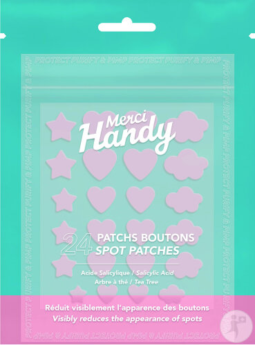 Merci Handy Patches Knöpfe Gesicht 24 Stück