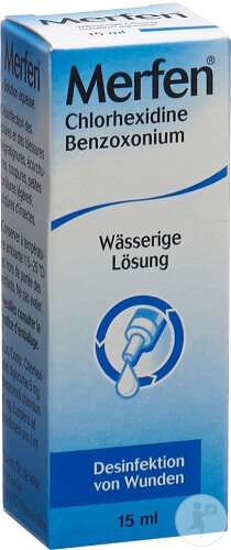 Merfen Wässerige Lösung Farblos 15ml
