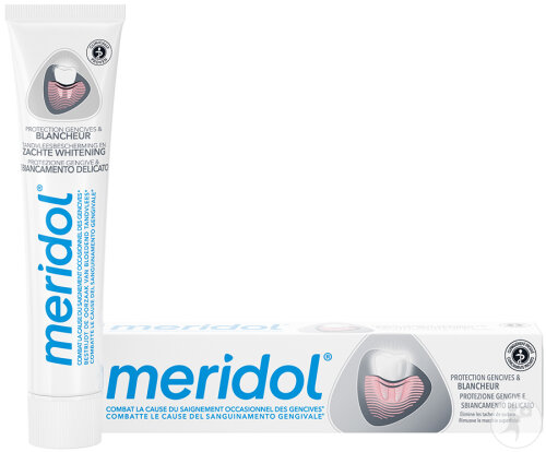 Meridol Zahnfleischschutz Und Whitening Zahnpasta Tube 75ml