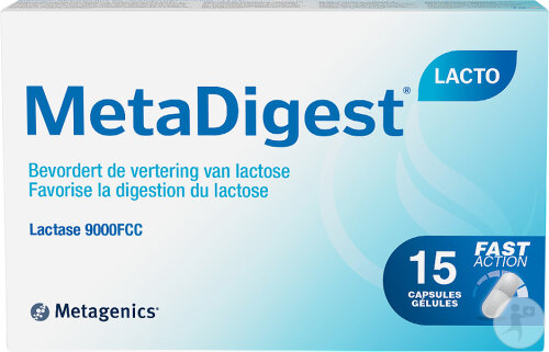 Metagenics MetaDigest Lacto 9000 FCC Verdauung 15 Kapseln