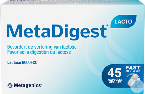 Metagenics MetaDigest Lacto 9000 FCC Verdauung 45 Kapseln