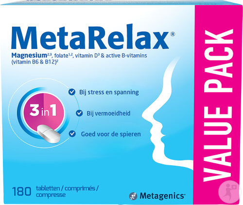 Metagenics MetaRelax Magnesium 180 Tabletten