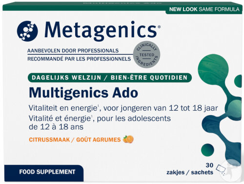 Metagenics Multigenics Ado Multivitamine Und Mineralien Für Jugendliche 30 Beutel Neue Formel