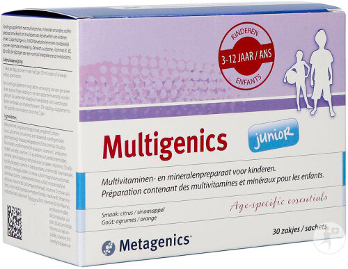 Metagenics Multigenics Junior 30 Beutel Neue Formel