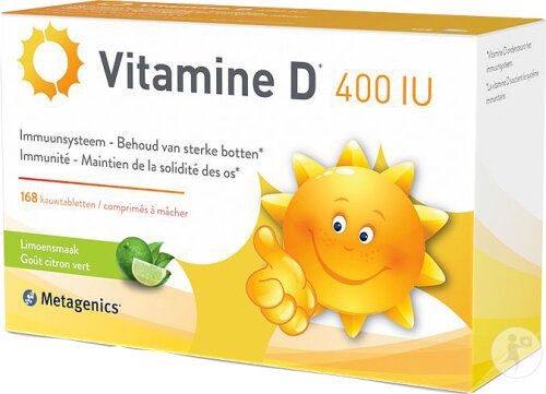 Metagenics Vitamin D 400UI NFD 168 Kautabletten