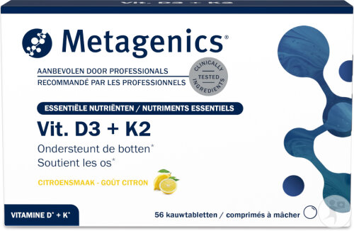 Metagenics Vitamin D3 + K2 56 Tabletten