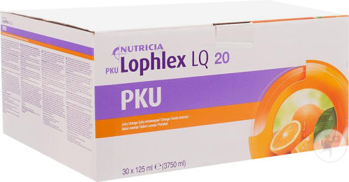 Nutricia PKU Lophlex LQ 20 Saftige Orange 30x125ml