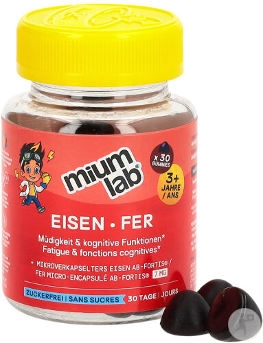 Mium Lab Kids Eisen 30 Gummis