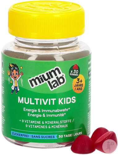 Mium Lab Kids Multivitamine 30 Gummis