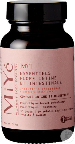 MiYé Essentiels Intim- Und Darmflora 60 Kapseln