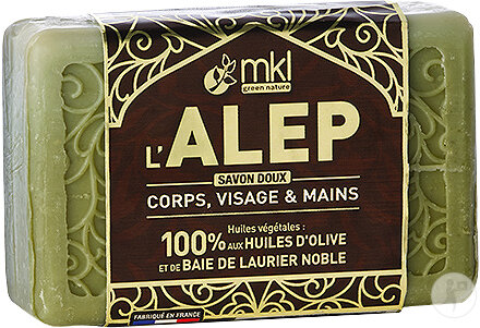 MKL Green Nature Aleppo Mini-Seife Körper/Gesicht/Hände Bio 120g