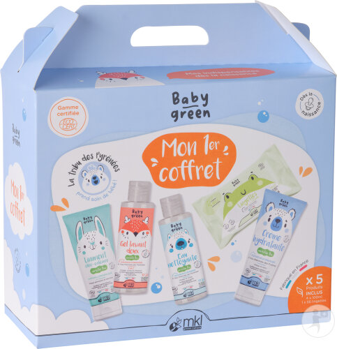 MKL Green Nature Baby Green Mein 1. Geschenkset 5er-Set
