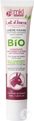 MKL Green Nature Bio Eselinnenmilch Aus Den Pyrenäen Gesichtscreme Tube 40ml