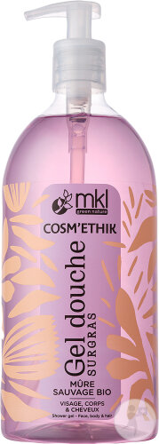 MKL Green Nature Cosm'Ethik Rückfettendes Duschgel Bio Wilde Brombeere 1l