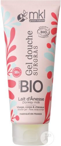 MKL Green Nature Rückfettendes Duschgel Eselsmilch Bio Tube 200ml