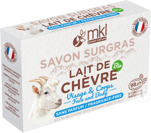 MKL Green Nature Fetthaltige Bio Ziegenmilchseife Bio 100g