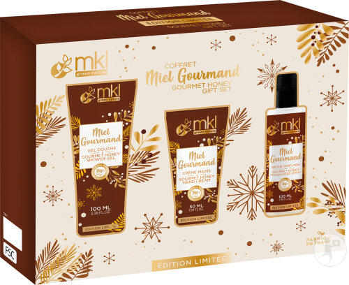 MKL Green Nature Geschenkset Honig Gourmand 3 Produkte