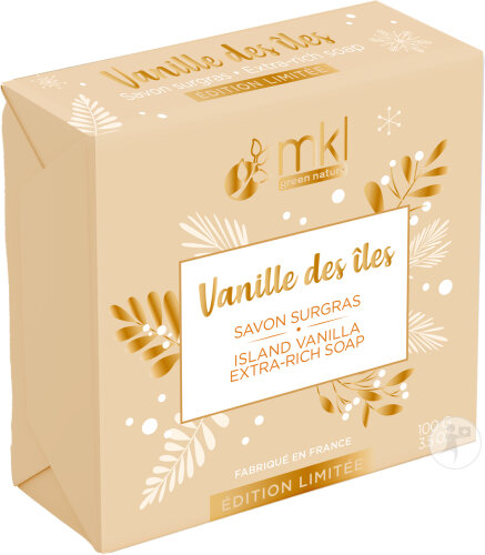 MKL Green Nature Insel Vanille Marseille Seife Limitierte Auflage 100g