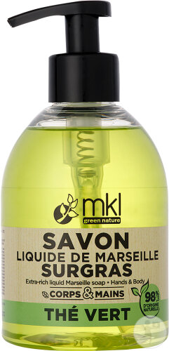 MKL Green Nature Marseille Flüssigseife Rückfettend Grüntee Bio 300ml