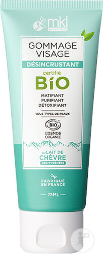 MKL Green Nature Reinigendes Gesichtspeeling Mit Bio-Ziegenmilch 75ml