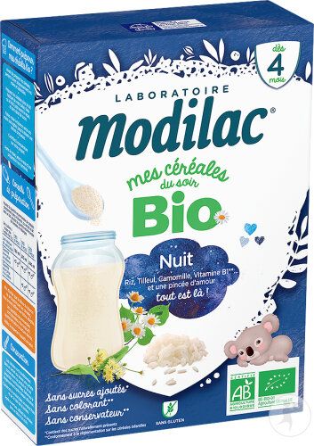 Modilac Bio Getreide Nacht Ab 4 Monate 250g