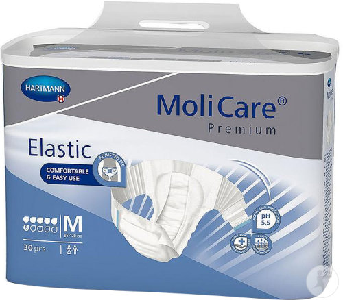 Molicare Premium Elastic Slip 6 Tropfen Größe M Mäßige Inkontinenz 30 Stück