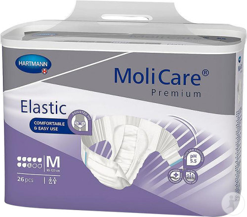MoliCare Premium Elastic Super Plus 8 Tropfen Größe M 26 Stück