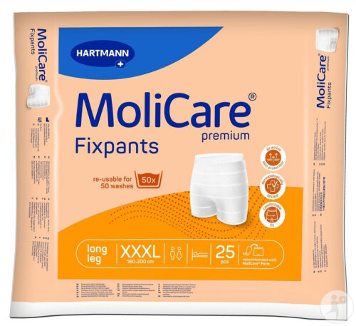 Molicare Premium Fixpants Long Leg Größe XXXL 25 Stück