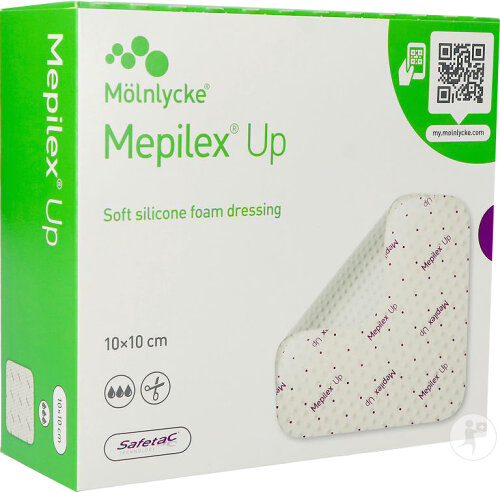 Molnlycke Mepilex Up 10x20cm 10 Stück (212250)