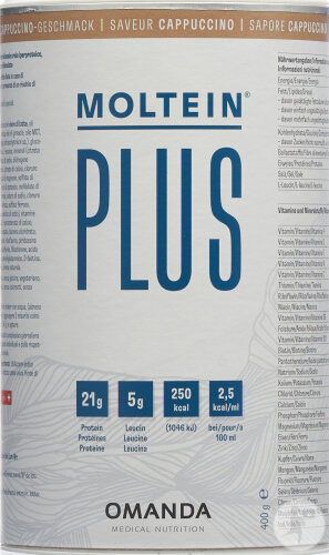 Moltein Plus 2.5 Cappuccino Dose 400g