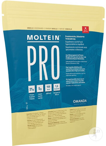 Moltein Pro 1.6 Vanille Beutel 510g