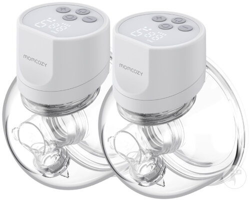 Momcozy S12 Pro Doppelte Milchpumpe Weiß 1 Set