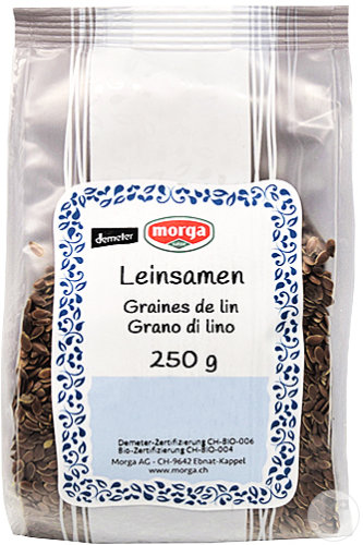Morga Leinsamen Bio Demeter 250g
