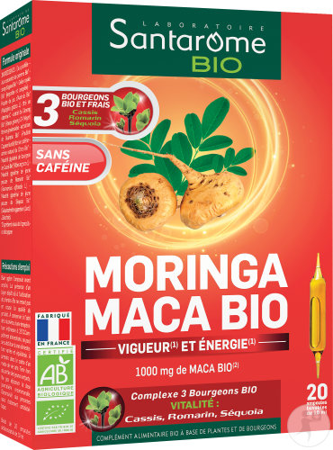 Moringa Maca Bio 20 Ampoules