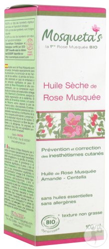 Mosqueta's Trockenes Mosqueta Rose Bodyöl Bio Pumpflakon 100ml