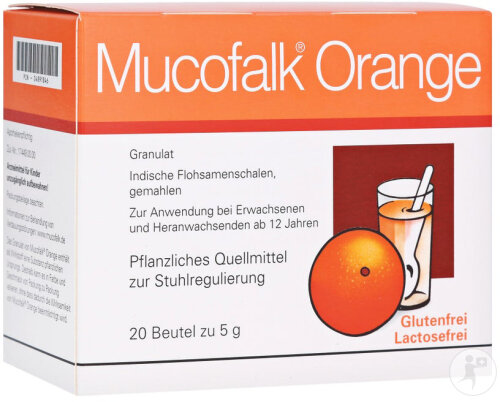 Mucofalk Orange Granulat Zur Herstellung Einer Suspension 20 Beutel