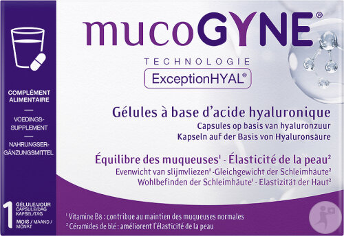 MucoGyne Kapseln Auf Der Basis Von Hyaluronsäure 28 Kapseln