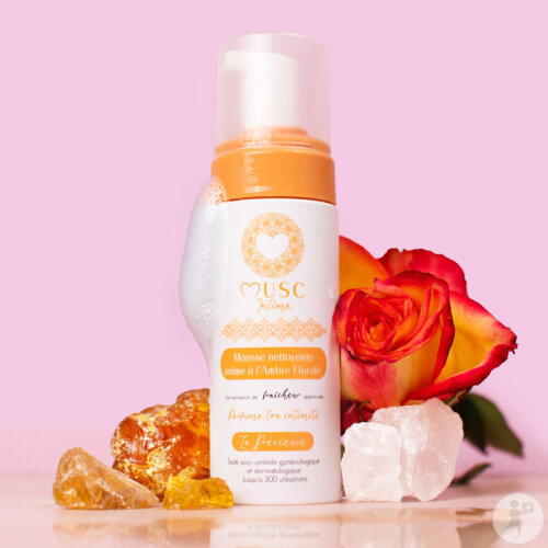 Musc Intime Amber Flower La Précieuse Intim-Reinigungsschaum 150ml-5